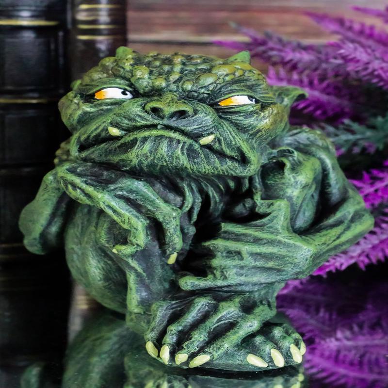 Demonic Notre Dame Toad Troll Gargoyle Figurine Collectible Guilty As Charged