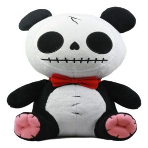 Ebros Furry Bones Skeleton Pandie Giant Panda Plush Toy Doll Collectible Kung Fu
