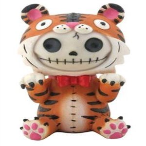 Larger Furry Bones Tigrrr Tiger Orange and Black Figurine Furrybone