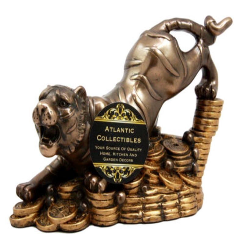 Feng Shui White Tiger Of The West Protection & Power Decor Talisman Figurine