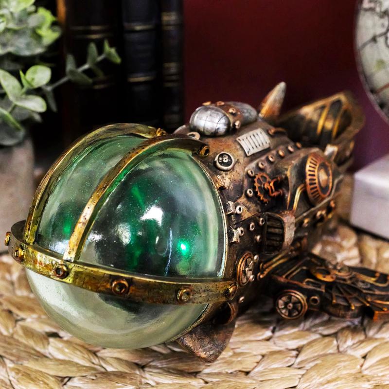Steampunk Universe Space Exploration Spaceship Collectible Fantasy Figurine
