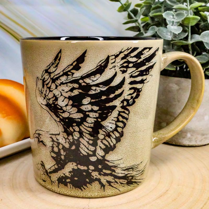 Ebros Glazed Stoneware Patriotic Bald Eagle 13oz Ceramic Mug Coffee Cup