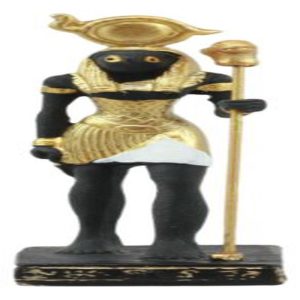 Egyptian God Of The Sky And War Horus Dollhouse Miniature Figurine 3.25"H