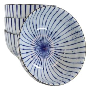 Pack Of 4 Fubuki Tokusa Made In Japan Ramen Soup Rice Salad Medium Bowls 32oz