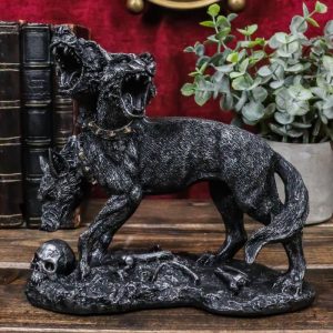 Greek Mythology Guardian 3 Headed Hydra Hound Dogs Of Hades Cerberus Figurine