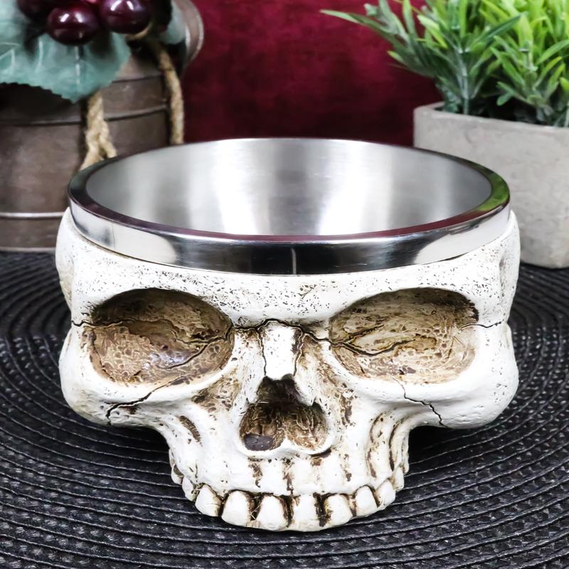 Metaphysical Positive Energy Wicca Spiritual Divinity Skull Smudge Smudging Bowl