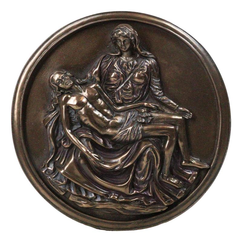 Michelangelo Vatican Saint Peter's Basilica La Pieta Mary Desktop Or Wall Plaque