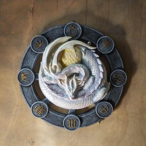 Ostara Drake Spring Equinox Wheel of The Year Sabbats Of The Dragon Wall Decor