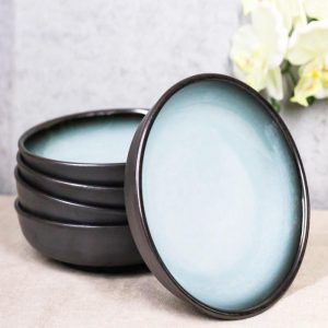 Pack Of 5 Blue Sky Seikai Collection Shallow Bowl Or Deep Plates 10oz Serveware