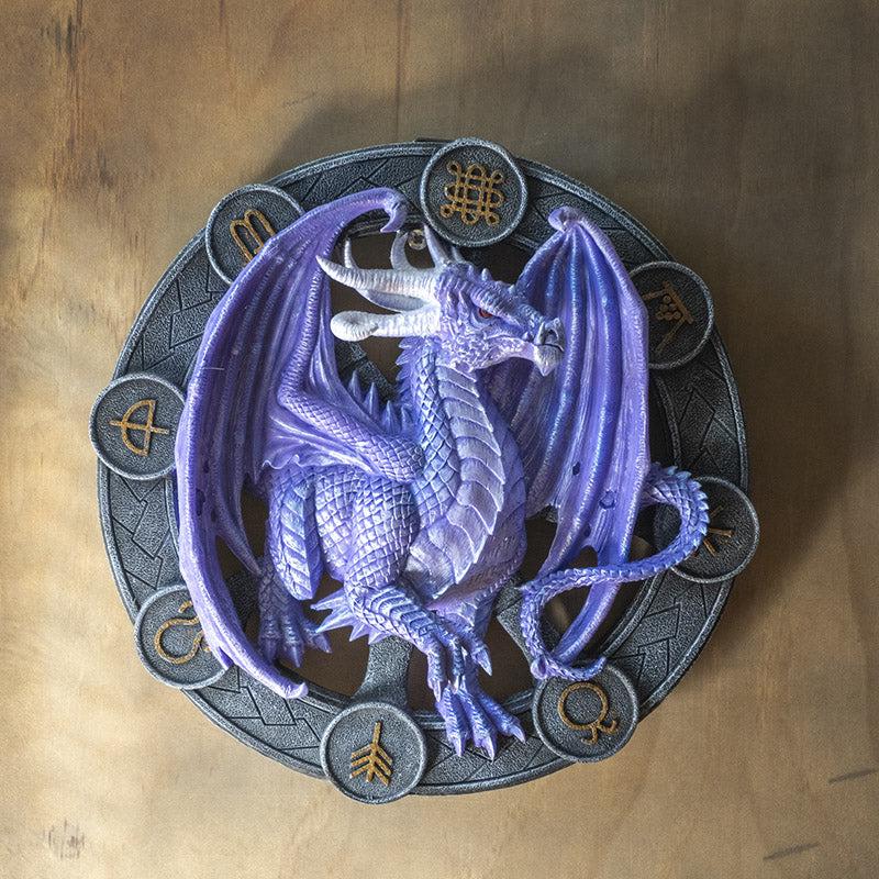Samhain Drake Hallows Eve Wheel of The Year Sabbats Of The Dragon Wall Decor