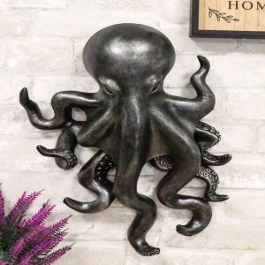 Mythological God Cthulhu Kraken Monster Octopus With Arm Tentacles Wall Decor