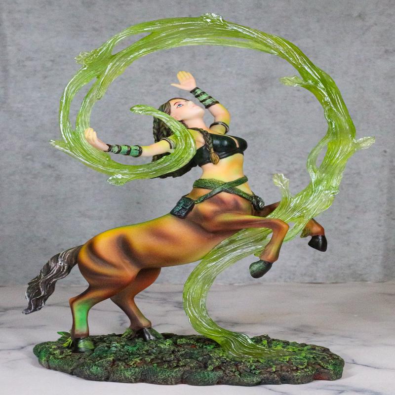 Earth Elemental Bender Wizard Sorceress Centaurides Summoning Magic Figurine