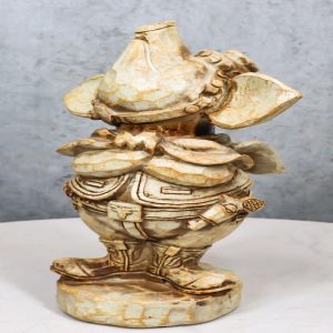 When Pigs Fly Steampunk Air Craft Pilot Aviator Pig Faux Wood Rustic Figurine