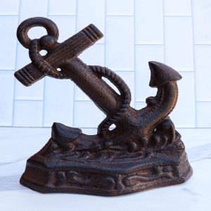 Cast Iron Nautical Ocean Marine Ship Anchor Decorative Paperweight Sculpture