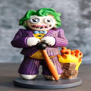 Pinheadz Voodoo Monster The Joker Clown Batman Iconic Arch Villain Figurine
