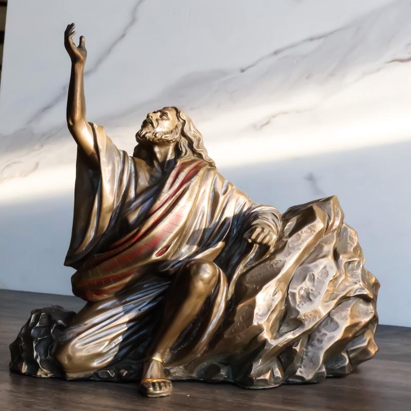The Cry Of Jesus Christ Garden Of Gethsemane Figurine Christian Catholic Decor
