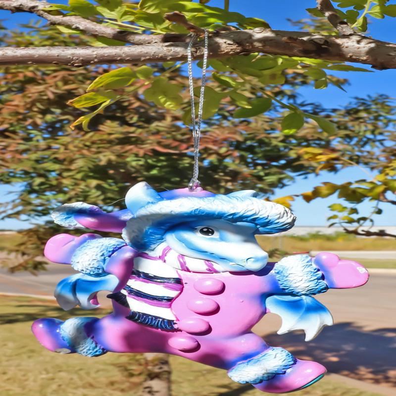 Ruth Thompson Snow Proof Suit Winter Dragon Christmas Tree Hanging Ornament