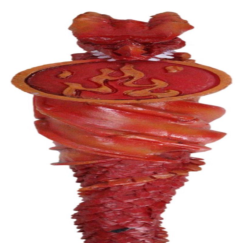 Red Fire Flamethrower Drake Elemental Dragon Fantasy Cosplay Magic Wand 14" L