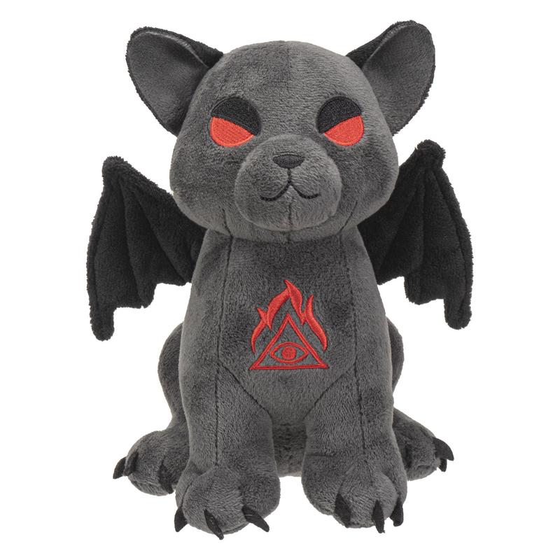 Mythical Fantasy Legend Dracula Vampire Feline Cat Luxe Soft Plush Toy Doll