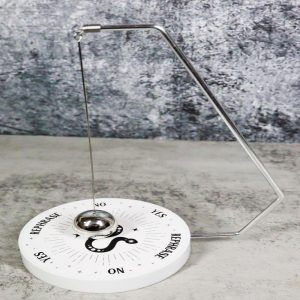 Mystic Snake Pendulum Round Board For Decision Making Divination Dowsing Wicca
