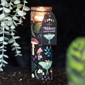 Dark Forest Hocus Pocus Magic Wildberry Wicca Tall Tube Candle Home Fragrance