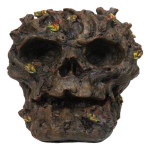 Halloween Ossuary Haunted Gothic Deadwood Tree Ent Skull Figurine 6"L