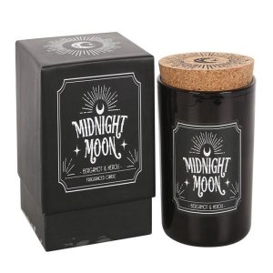Wicca Mystic Midnight Ritual Snake Venom Dark Opium Pillar Candle Home Fragrance