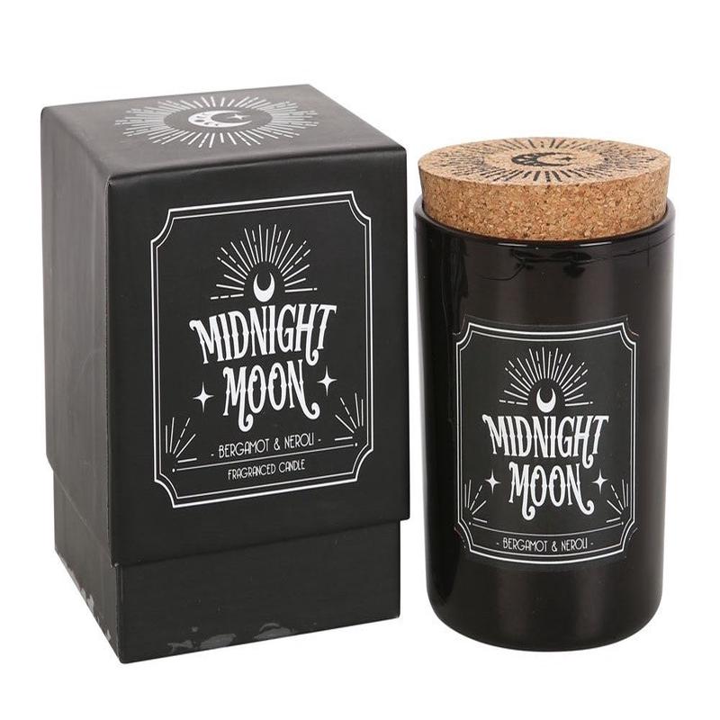 Wicca Mystic Midnight Ritual Snake Venom Dark Opium Pillar Candle Home Fragrance