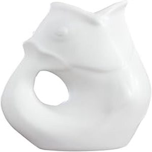 Gurgle Pot Medium Matte White