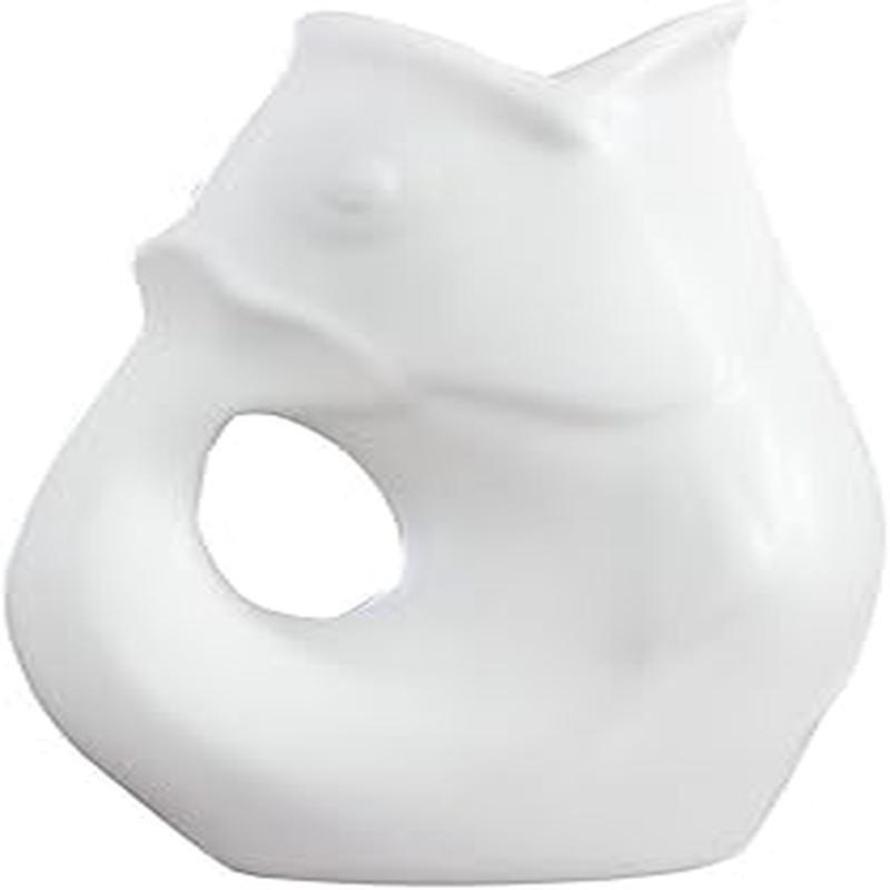 Gurgle Pot Medium Matte White