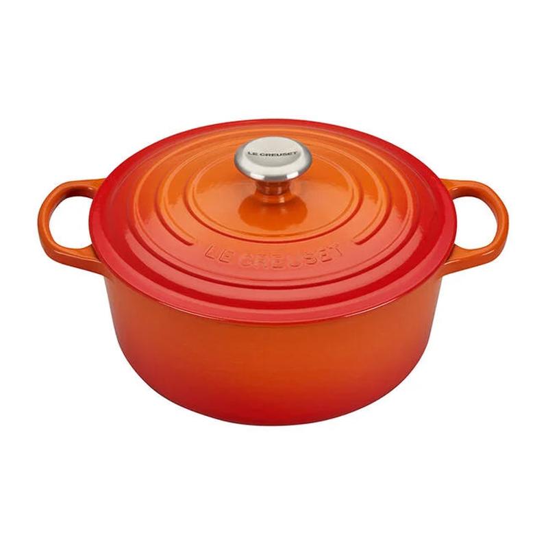 Le Creuset 5.5Qt Flame Dutch Oven