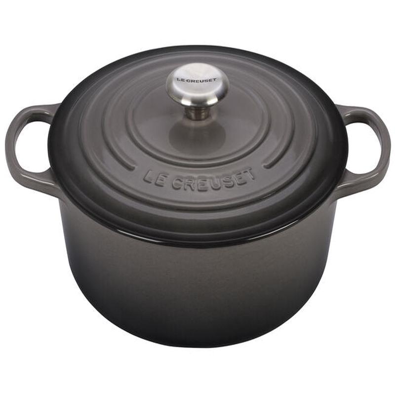 Le Creuset 5.5Qt Flint Dutch Oven