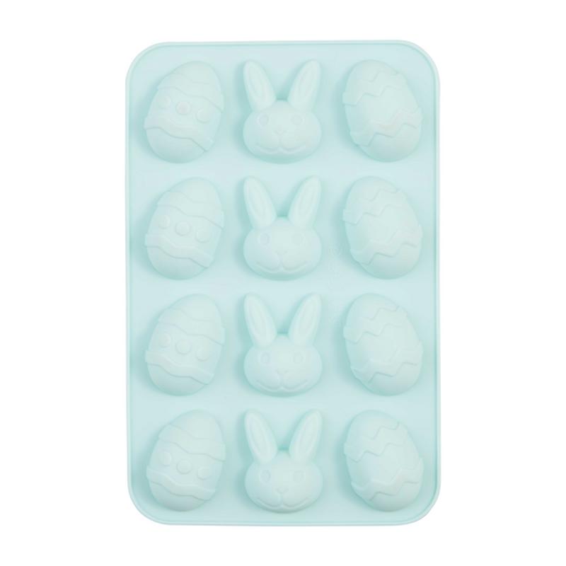 Mudpie Blue Easter Silicone Mold Set