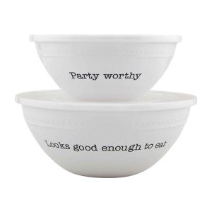 Mudpie Outdoor Serving Bowl Set