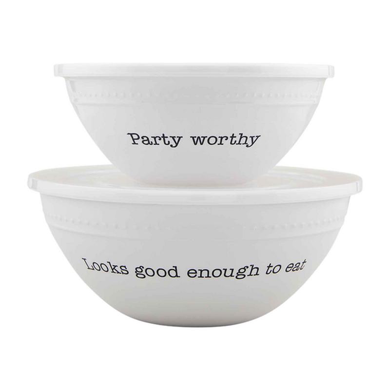 Mudpie Outdoor Serving Bowl Set