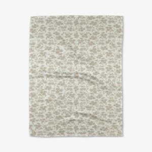 Geometry Betty's Buds Tea Towel