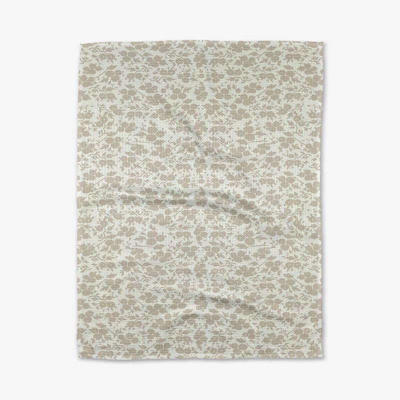 Geometry Betty's Buds Tea Towel