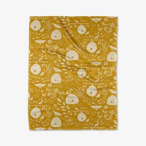 Geometry Enchanted Hive Tea Towel
