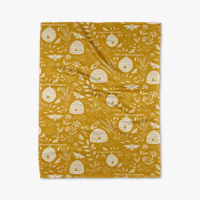 Geometry Enchanted Hive Tea Towel