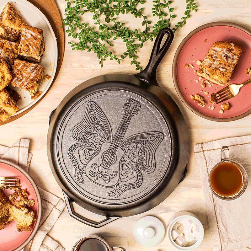 Lodge 12" Dolly Parton Butterfly Skillet