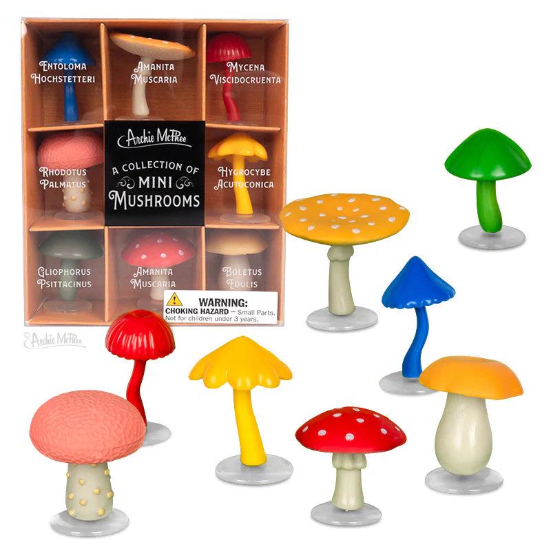 Archie McPhee Mini Mushroom Collections