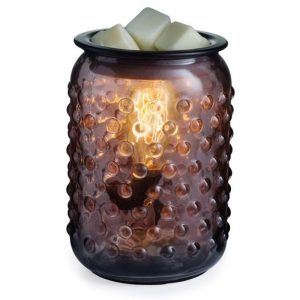 Candlewarmers Smoky Hobnail Warmer