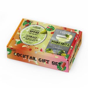 Gourmet Village Margarita Mix and Rimmer Gift Set