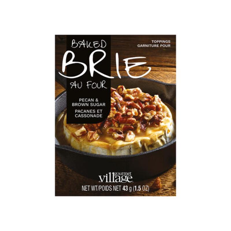 Gourmet Village Pecan & Brown Sugar Brie Topping