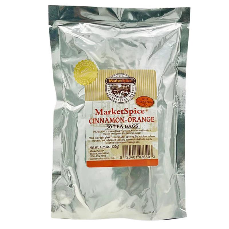 MarketSpice Cinnamon Orange 50 Teabag Pack
