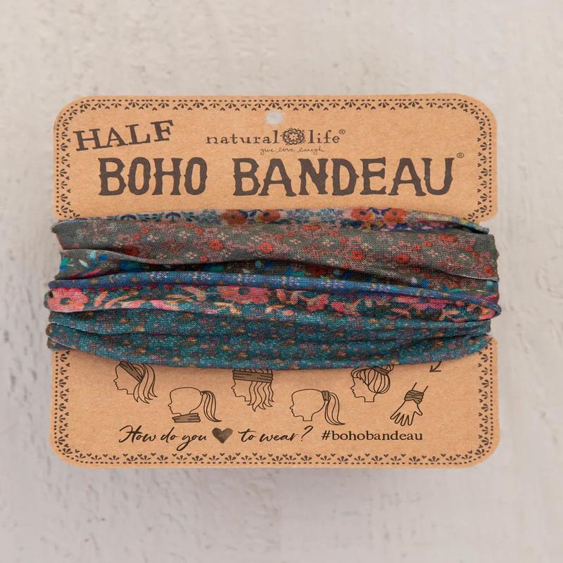Natural Life Half Boho Bandeau Vintage Patchwork