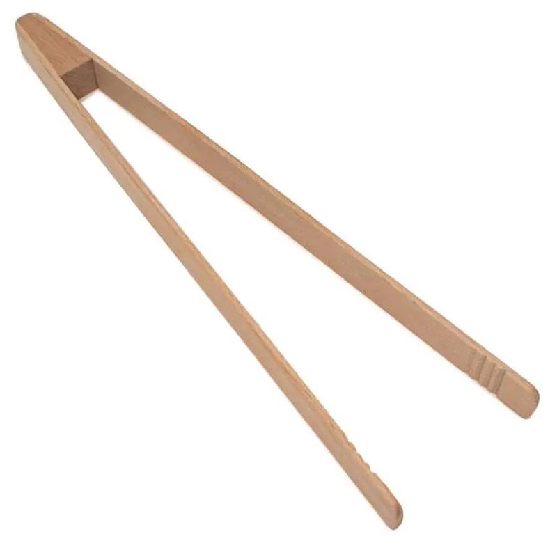 Norpro 11.75" Beechwood Tongs