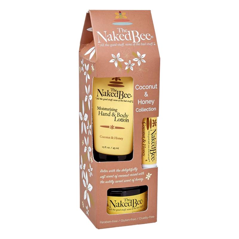 The Naked Bee Coconut & Honey Gift Set