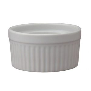 HIC 8 oz. Porcelain Souffle Ramekin