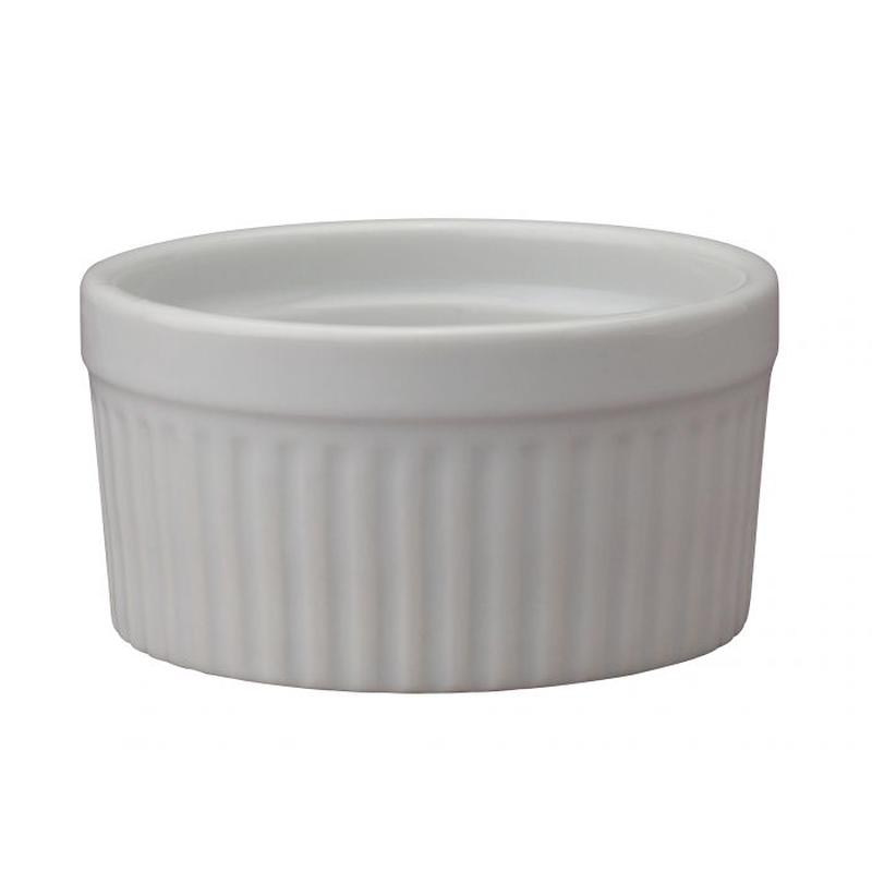 HIC 8 oz. Porcelain Souffle Ramekin